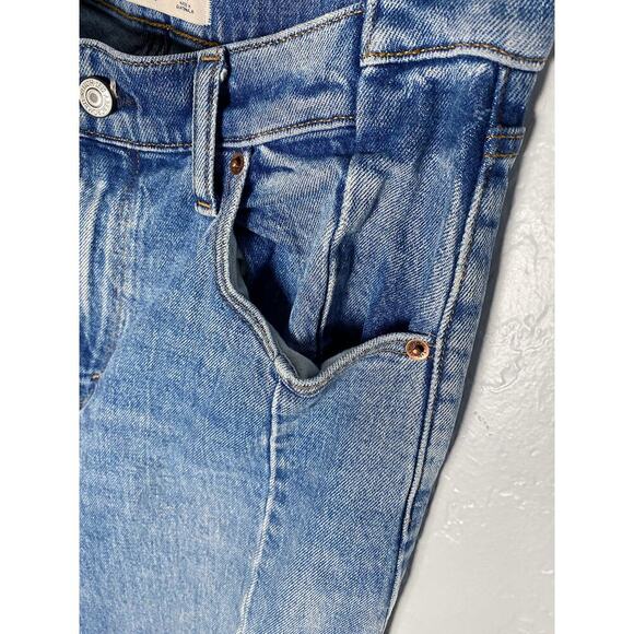 Abercrombie & Fitch Women's The 90s Straight Ultra High Rise Jeans Retro Stretch - Picture 10 of 14